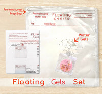 Floating Jumbo Heart With Hot Pink Pearls & Heart Gems- DIY Vase Decorations & Table Scatter